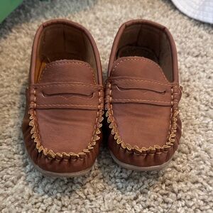 Brown Kids Moccasins